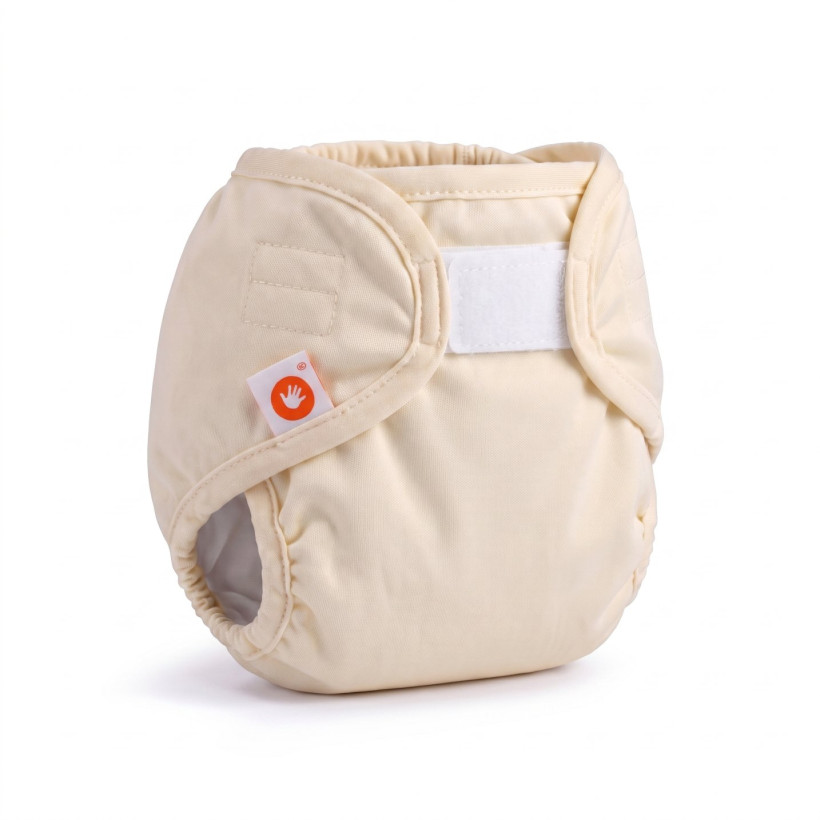 Svrchní PUL kalhotky XKKO Newborn - Pastel Yellow