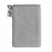 BIO bavlněná froté žínka XKKO Organic - Silver 5x1ks (VO bal.)