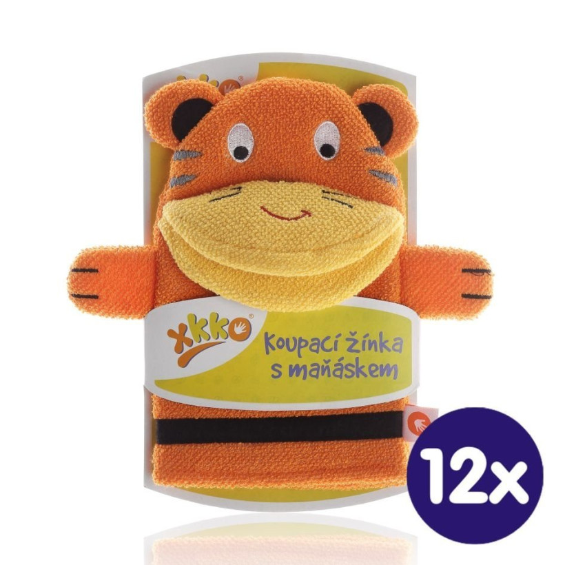 XKKO Žínka s maňáskem (BA) - Tygřík 12x1ks VO bal.