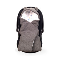 Zimni zavinovací fusak do autosedačky XKKO LUX - Sky Whale