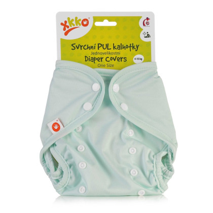 Svrchní PUL kalhotky XKKO One Size - Pastel Mint