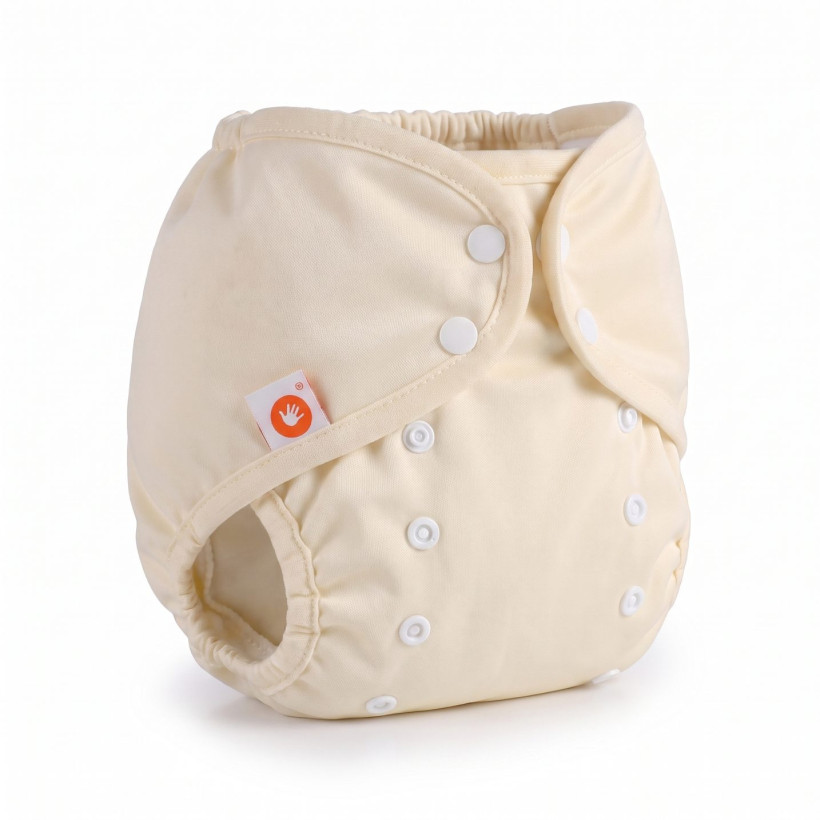 Svrchní PUL kalhotky XKKO One Size - Pastel Yellow