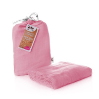Bambusová zavinovačka XKKO BMB 120x120 - Baby Pink 5x1ks VO bal.
