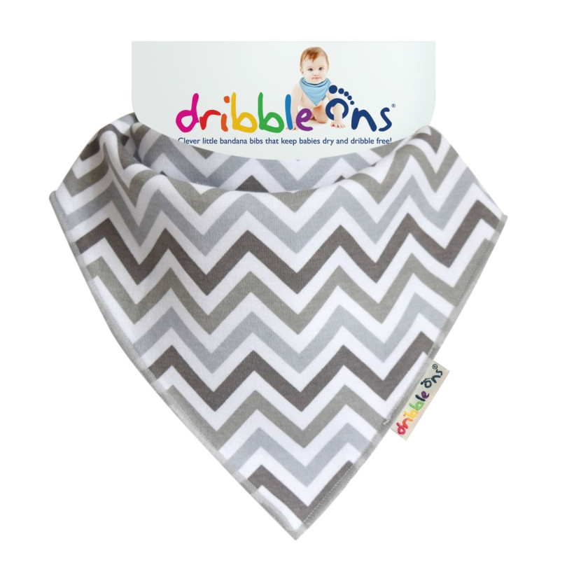 Dribble Ons Designer Chevron 3x1ks Velkoobchodní balení