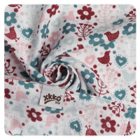 Bambusové pleny XKKO BMB 70x70 - Flowers&Birds Girls MIX 10x3ks VO bal.