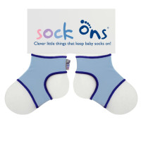 Sock Ons Baby Blue - Velikost 6-12m