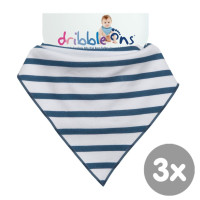 Dribble Ons Designer - Nautical Stripes 3x1ks VO bal.