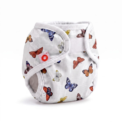 Svrchní PUL kalhotky XKKO Newborn - Butterflies