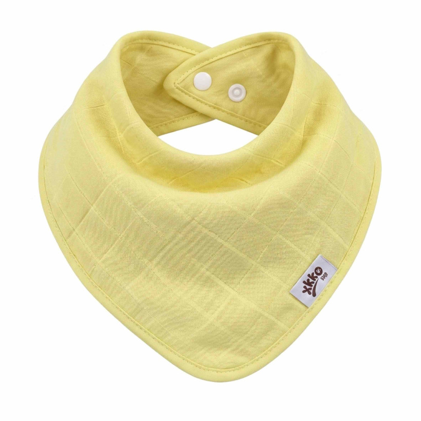 Bambusový slintáček XKKO BMB - Lemon 3x1ks VO bal.