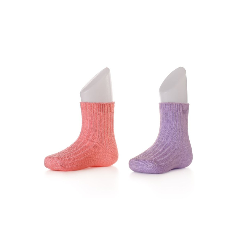Ponožky XKKO BMB Pastels For Girls - 24-36m 5x2páry VO bal.