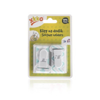 XKKO Klipy na dudlík - Scandinavian Mint MIX 5x2ks (VO balení)