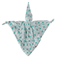 Bambusový muchláček XKKO BMB - Little Stars Turquoise 5x1ks VO bal.