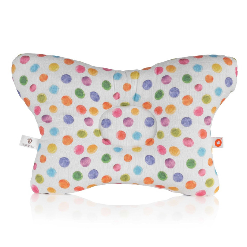 Dětský polštář XKKO BMB - Watercolour Polka Dots