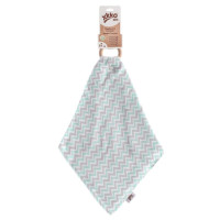 Kousátko XKKO BMB s plenkou - Chevron Mint 6x1ks (VO bal.)