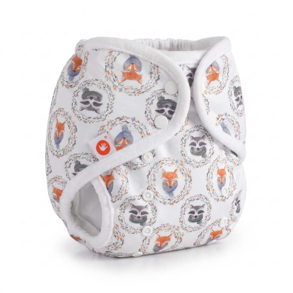 Svrchní PUL kalhotky XKKO One Size - Fox&Raccoon
