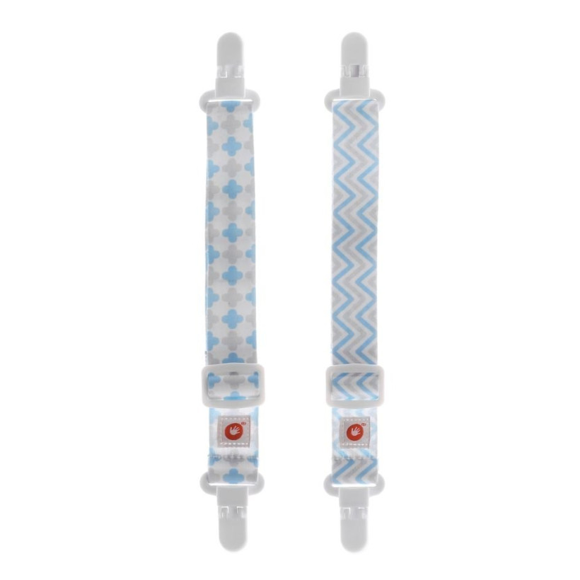 XKKO Multifunkční klipy - Scandinavian Baby Blue MIX 5x2ks (VO balení)