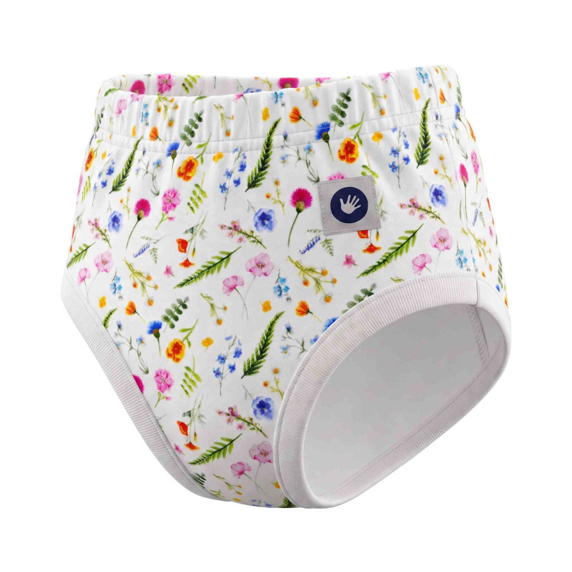 Tréninkové kalhotky XKKO Organic - Summer Meadow