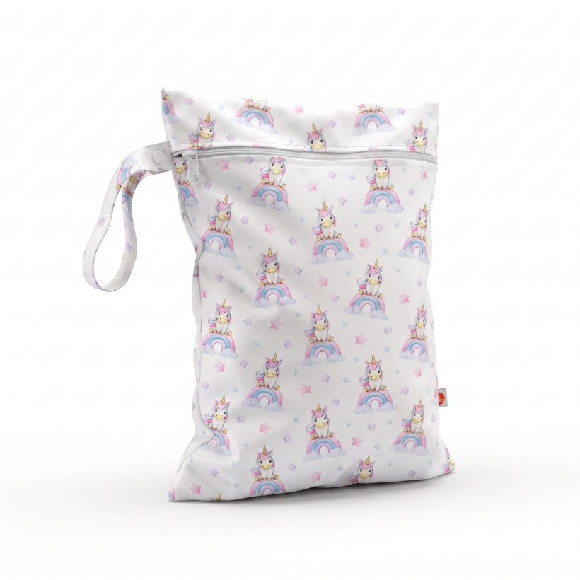 Nepromokavý pytlík XKKO Velikost M - Unicorns