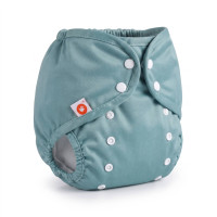 Svrchní PUL kalhotky XKKO One Size - Granite Green