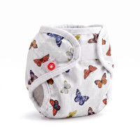 Svrchní PUL kalhotky XKKO Newborn - Butterflies
