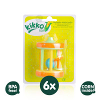Ekologické hračky XKKO ECO - 6x Bubínek VO bal.