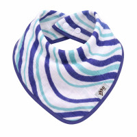 Bambusový slintáček XKKO BMB - Ocean Blue Waves 3x1ks VO bal.
