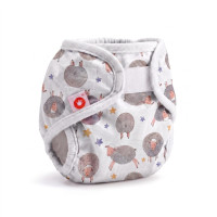 Svrchní PUL kalhotky XKKO Newborn - Dreamy Sheeps