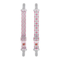 XKKO Multifunkční klipy - Scandinavian Baby Pink MIX 5x2ks (VO balení)