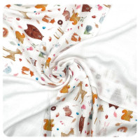 Bambusové ubrousky XKKO BMB 30x30 Digi - Wild Forest MIX