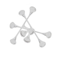 Sponka Snappi Original by XKKO - Bílá  (3pack)