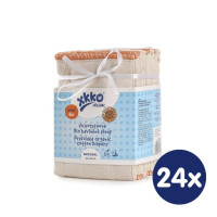 Vícevrstvé plenky XKKO Organic (4/6/4) - Bird Eye Infant Natural 24x6ks (VO bal.)
